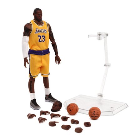 Lebron James Mafex Actionfigur, Los Angeles Lakers Mvp James Toys