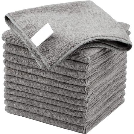 Rengöringsduk, mikrofiberhanddukar, strimmfria städdukar W