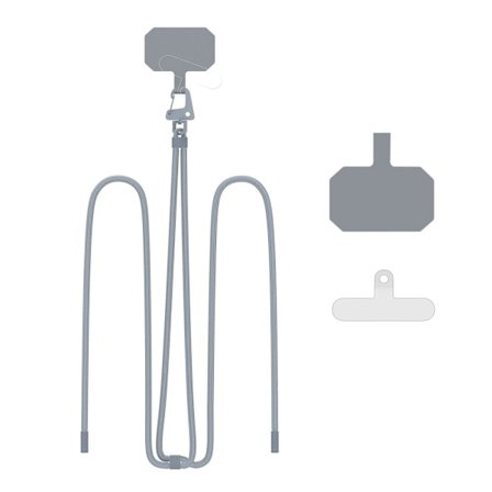 Tech-Protect Mobilsnöre CrossBody Strap Steel Grey