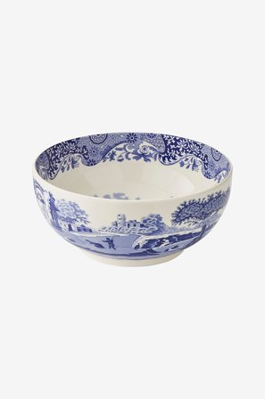Spode - Skål Blue Italian diameter 27,5 cm - Blå - Skåle - Fra Homeroom