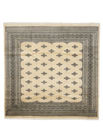 Buchara 2Ply Teppich Handgeknüpft 243X247 Quadratisch