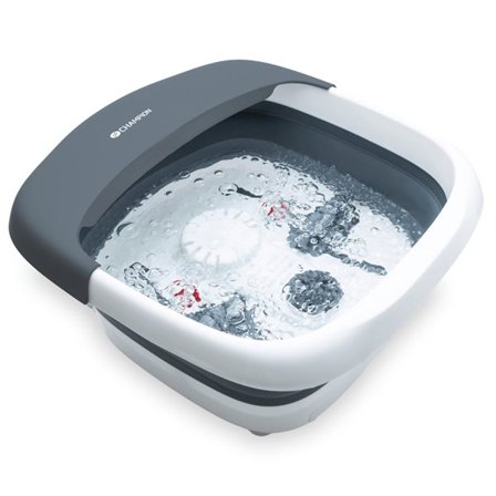 Champion sammenklappeligt fodbad med infrarød varme og massagefunktion - 5 liter