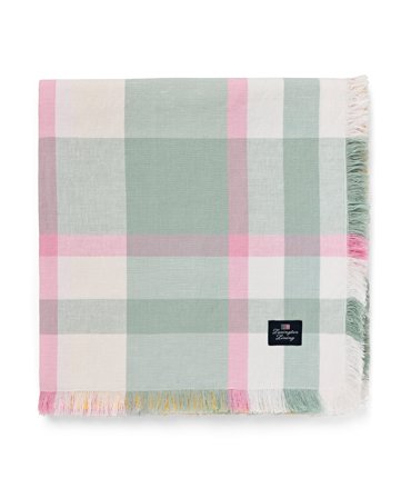 Lexington Påskerutete duk i linblanding