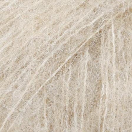 Drops Garn Brushed-Alpakka-Silk Lys-Beige 04, 25g