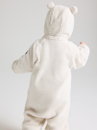 Pilefleecedress - 68 - barneklær - white - Polarn O. Pyret