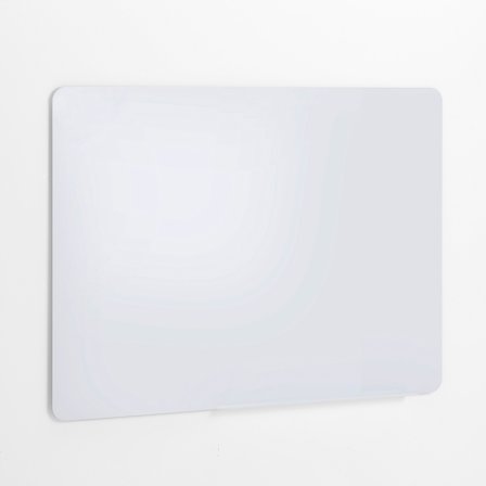 Glasschreibtafel GLENDA, 1200 x 900 mm, weiß
