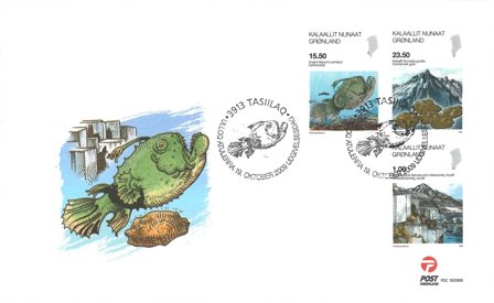 Grønland - Videnskab V - Førstedagskuvert
