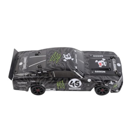 RC Drift Bil 30 km/t 2,4 GHz Fremad Bak Vend Venstre og Højre 1/18 Fjernbetjent Bil