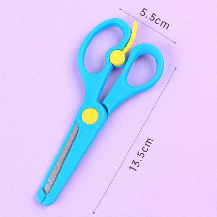 Barnesaks med trykk blå blå