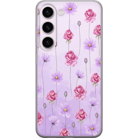 Yhteensopiva Puhelinkuori Samsung Galaxy S23 Petal Reverie Lilac Mist