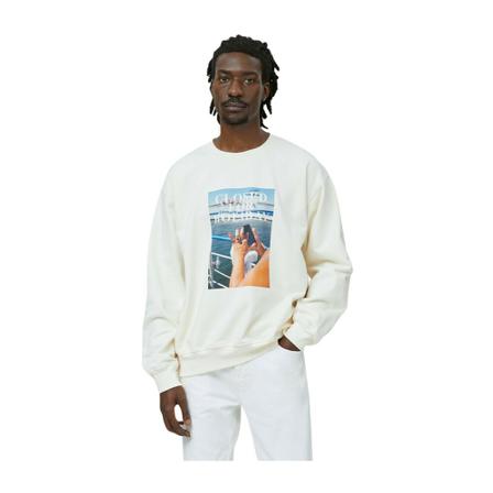 Closed Sweatshirts Hvid, Herre