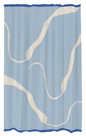Mette Ditmer Shower Curtain, Tøj & Bolig, Badeværelsestilbehør, Badeforhæng