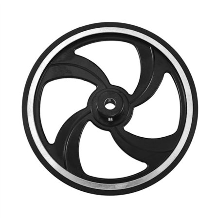 500 mm x 10 mm x 20 mm Teollisuus Alumiini Kumi Mittaus Encoder Laskuri Pyörä Teollisuus Encoder Tarvikkeet EncoderWheel