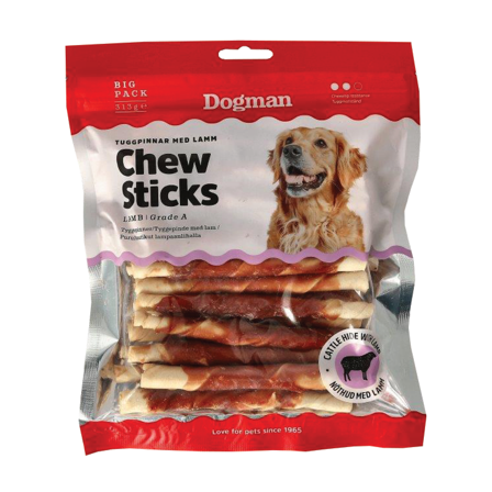 Dogman Tyggepinner m/lam, 300 g