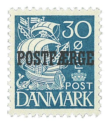 Danmark - Postfærgemærke AFA 24 - Postfrisk