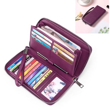 Naisten lompakko - Clutch - Violetti