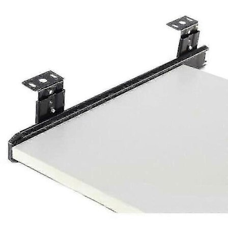 Skuffeskinner eller tastaturskuff med kulelager og høydejustering