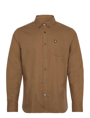 Lyle & Scott | Plain Flannel Shirt | S