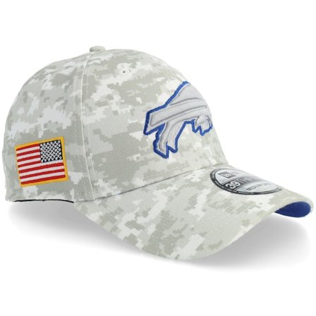 New Era - NFL Camo fitted Boné - Buffalo Bills 39THIRTY NFL Salute To Service Camo Fitted @ Hatstore