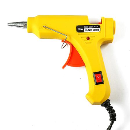 Käsi-trumpetti Stor lämpötilan sulaliima termostaatti keltainen yksi koko yellow one size