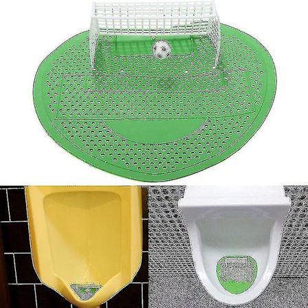 Fodboldmål-stil Urinal Skærmmåtte