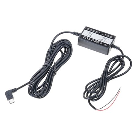 12V24V til 5V2A Type C-udgang og han- og hun-biloplader til dashcams