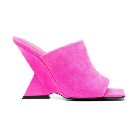 The Attico, The Attico Sandals Fuchsia Różowy, Kobieta, Rozmiar: 38 EU