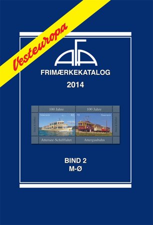 AFA - Vesteuropa 2014 - Bind II (M-Ø) - Frimærkekatalog