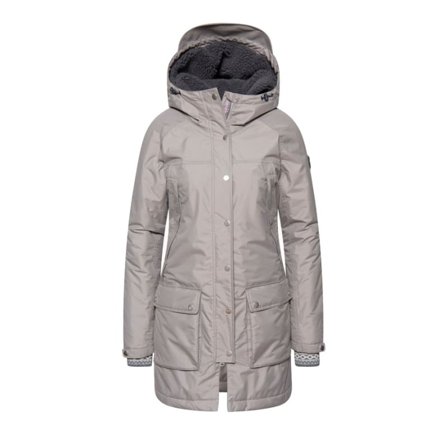 Varg Women's Åre Eco Parka Jacket Women synthetic-lined parkas Grey S