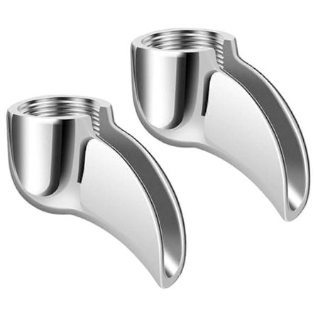 2 st Enkel Portafilter Pip, Kaffemaskin Portafilter Pip, Avloppsomledare, för 58mm Espressomaskin B