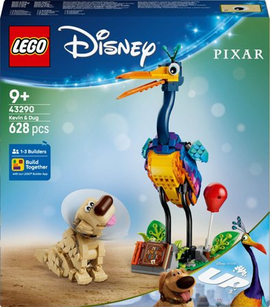 LEGO-Disney Pixar Kevin og Hunn 43290-Disney Pixar Kevin Dug 43290-LEGO-LEGO