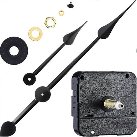 Klokkemotor med lang aksel og høyt dreiemoment med 7-tommers spadeformede visere [DB]