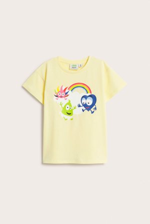 Kappahl | T-skjorte Babblarna Lys beige 86/92 | Lys beige