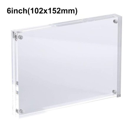 Akrylbildram Magnetiska Fotoalbum 6 TUM (102X152MM)