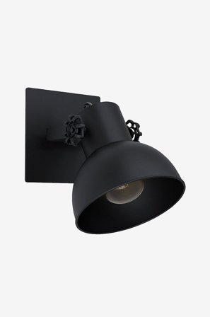 EGLO - Vegglampe Barnstaple 1 - Svart - Vegglamper - Fra Homeroom