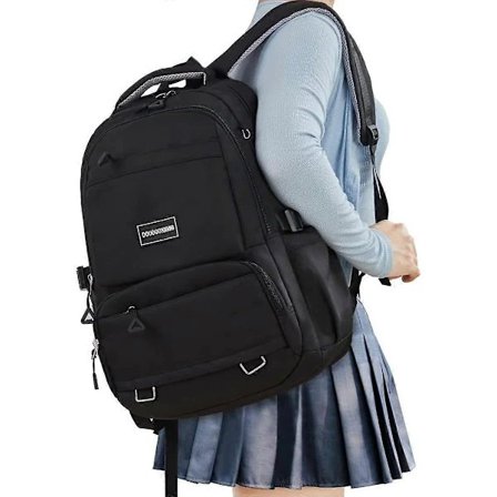 Lettvekts skolesekk for kvinner, søt skolesekk for jenter, laptop-ryggsekk for skolen, avslappet ryggsekk for dagsturer, reisesekk for ...