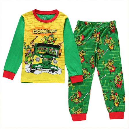 Lapset Teenage Mutant Ninja Turtles Pyjamat Pjs- set + housut Yöasut yöasut Asut 4-7 vuotta