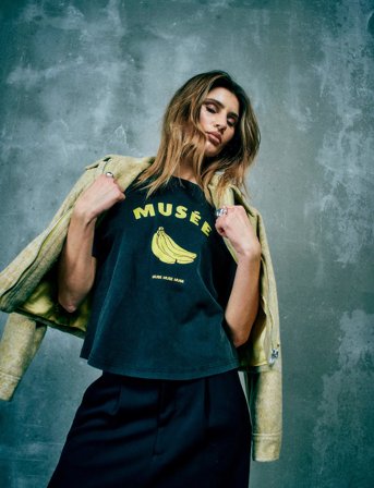 Copenhagen Muse Cmmuse-Tee - Black - L