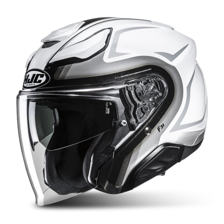 Pilot HJC F31 Bask Hvid/Grå S