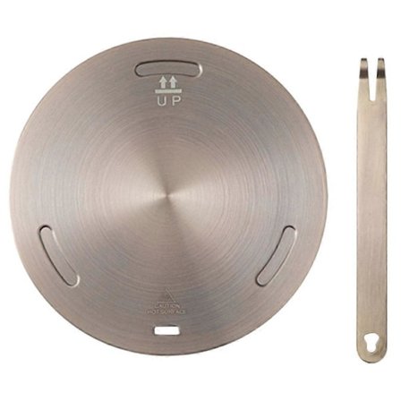 1 Set Värmespridare för Matlagning för Elektrisk Spis Värmespridningsplatta Induktionshäll Adapterplatta