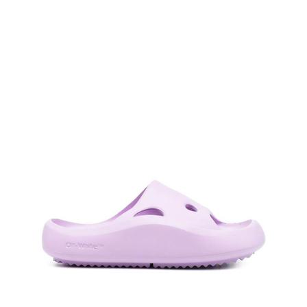 Off White, Sliders Fioletowy, Kobieta, Rozmiar: 40 EU