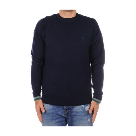 Sun68, Sweater Blauw, Heren, Maat:M