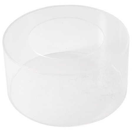 1 stk Rund Akryl Kake Display Board Kakekant Glatter Skrape Kakebrett Diy Rund Dekor Kake Refi