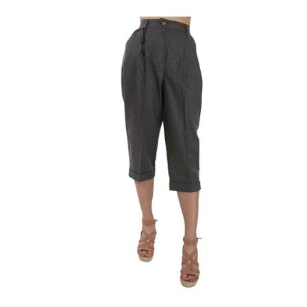 Dolce & Gabbana - Byxor - Grå - Dam - Storlek: L, Dam, Storlek: L