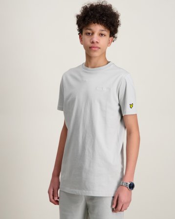 Lyle & Scott Script Embroidered T-shirt Harmaa T-paidat Pojat - Kids Brand Store