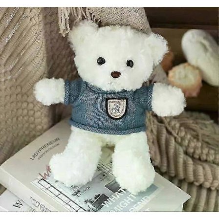 26-30cm Kawaii Kanye Dropout -karhu, nallepehmolelu, Kanye West -valmistujaispehmokoriste kotiin, huoneeseen, syntymäpäivälahja 2025[D]