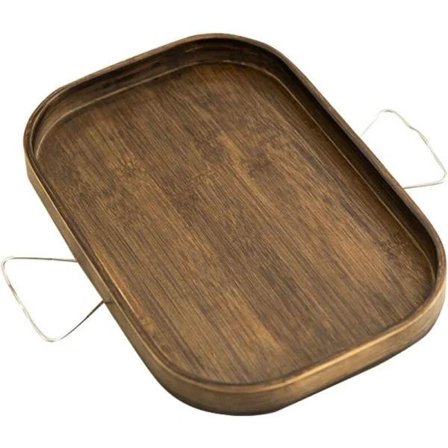 Sammenleggbart sofabrett i tre, robust sofabrett for armlene, robust sofabord for armlene for mat, drikke og snacks