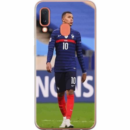 Samsung Galaxy A20e Genomskinligt Skal Kylian Mbappé