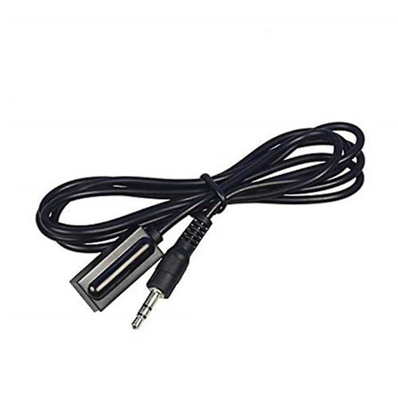 Hållbar Extender Extern 3,5 mm Jack 38kHz Fjärrkontroll Hem IR-mottagare Kabel