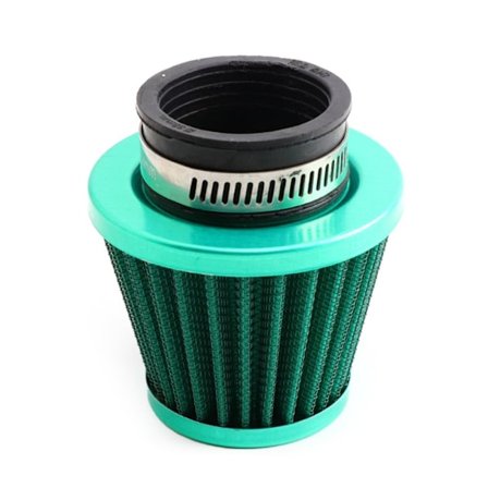 Motorcykel luftfilter indsugningsindsugningssæt GRØN